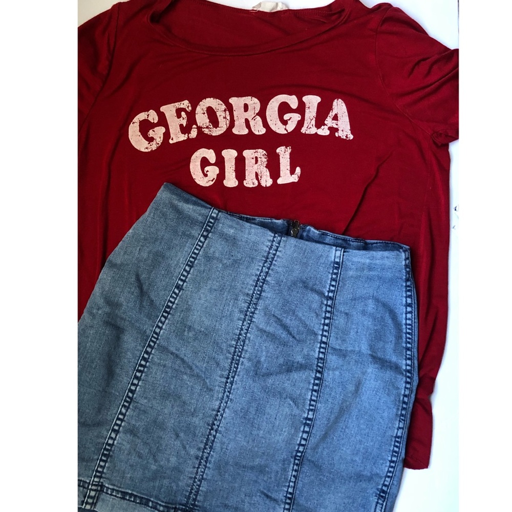 Georgia Girl Tie Tee